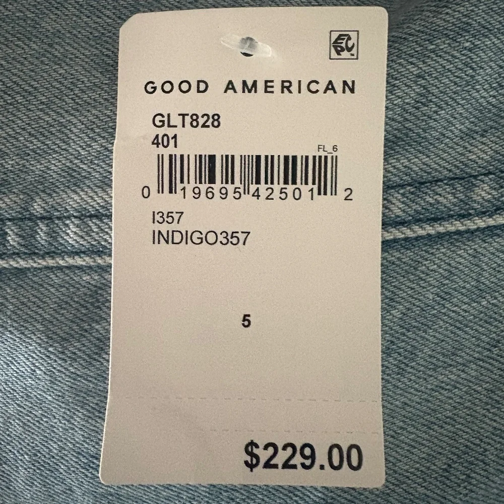 NWT Good American Denim Maxi Dress - 2XL - Picture 4 of 5